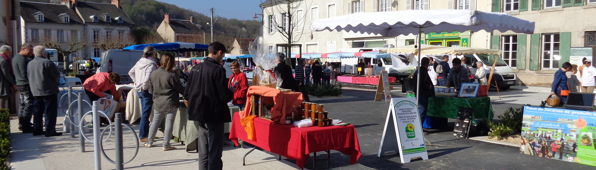 Marché hebdomadaire de Chambon-sur-Voueize